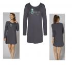 Nightdresses NDK 02 LSL (pebble grey)